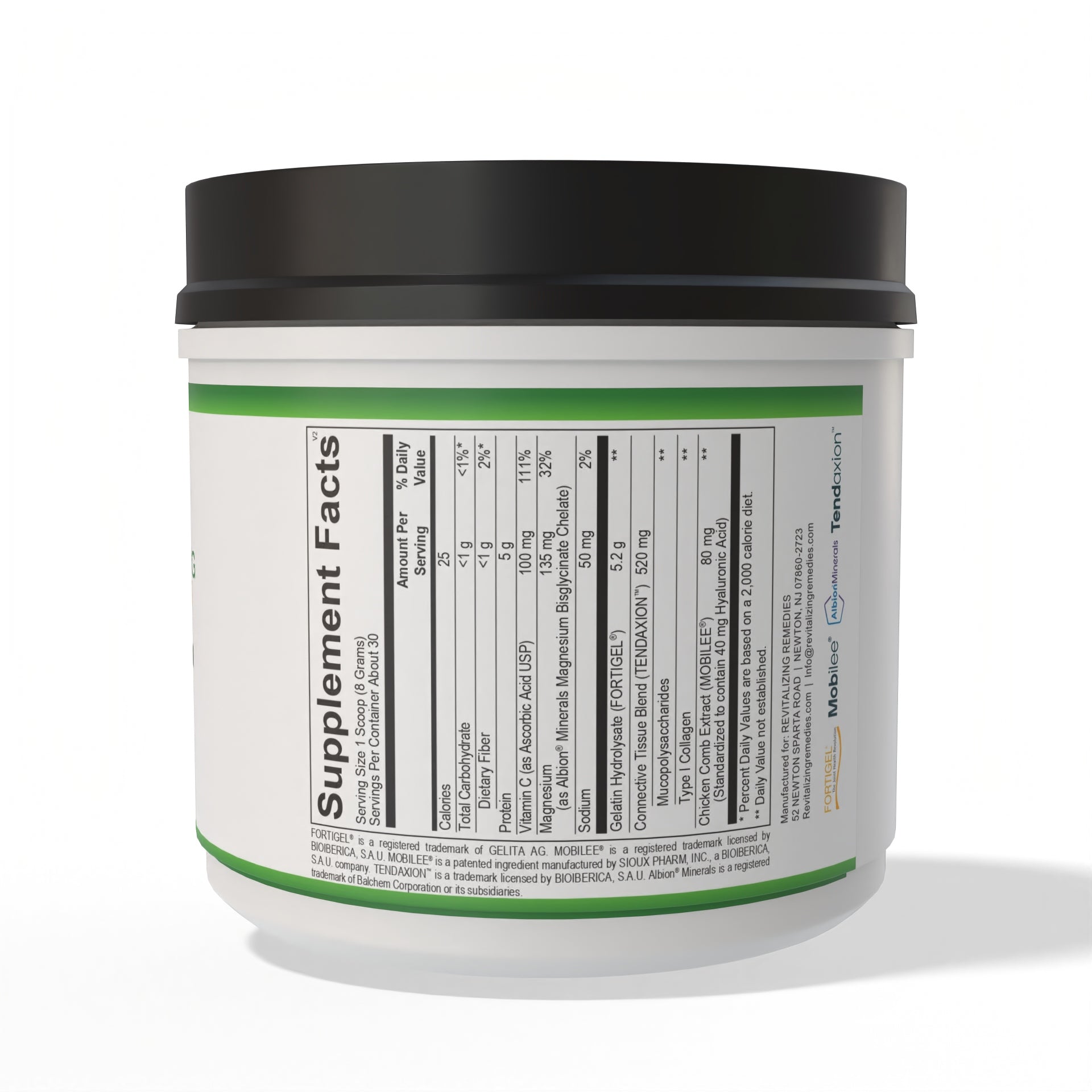 Collagen+ Supplement Facts