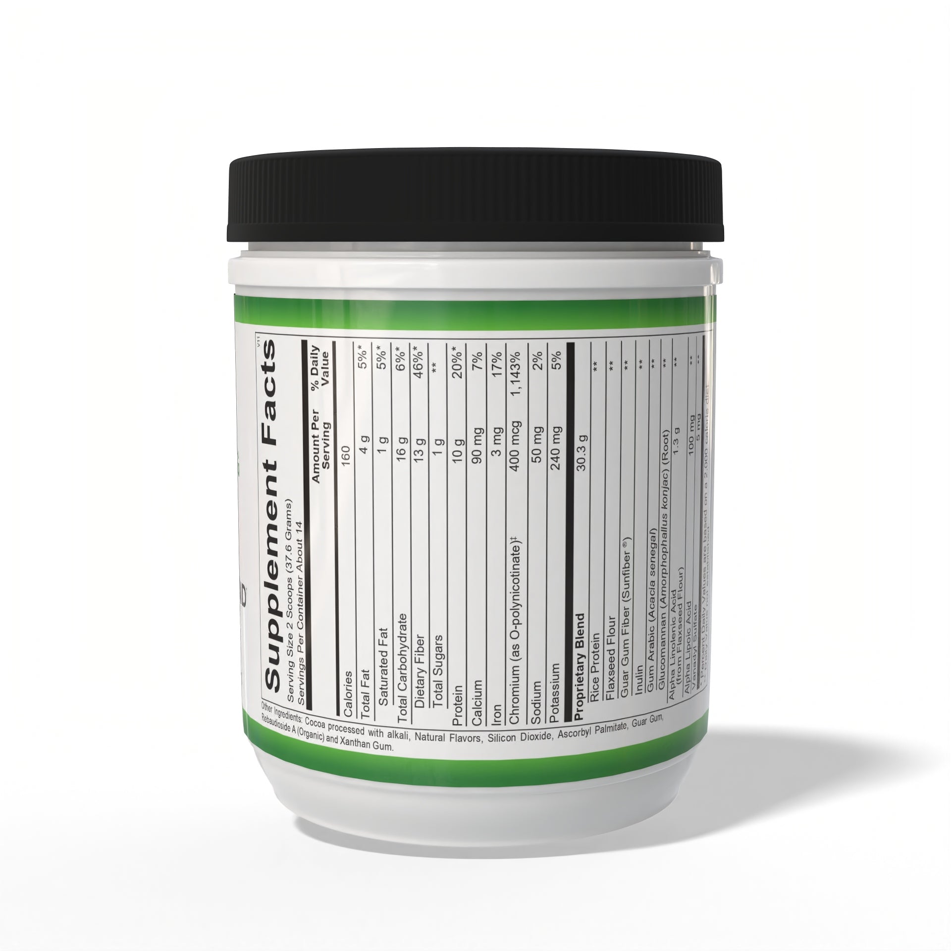 Crave Control Blend Supplement Facts
