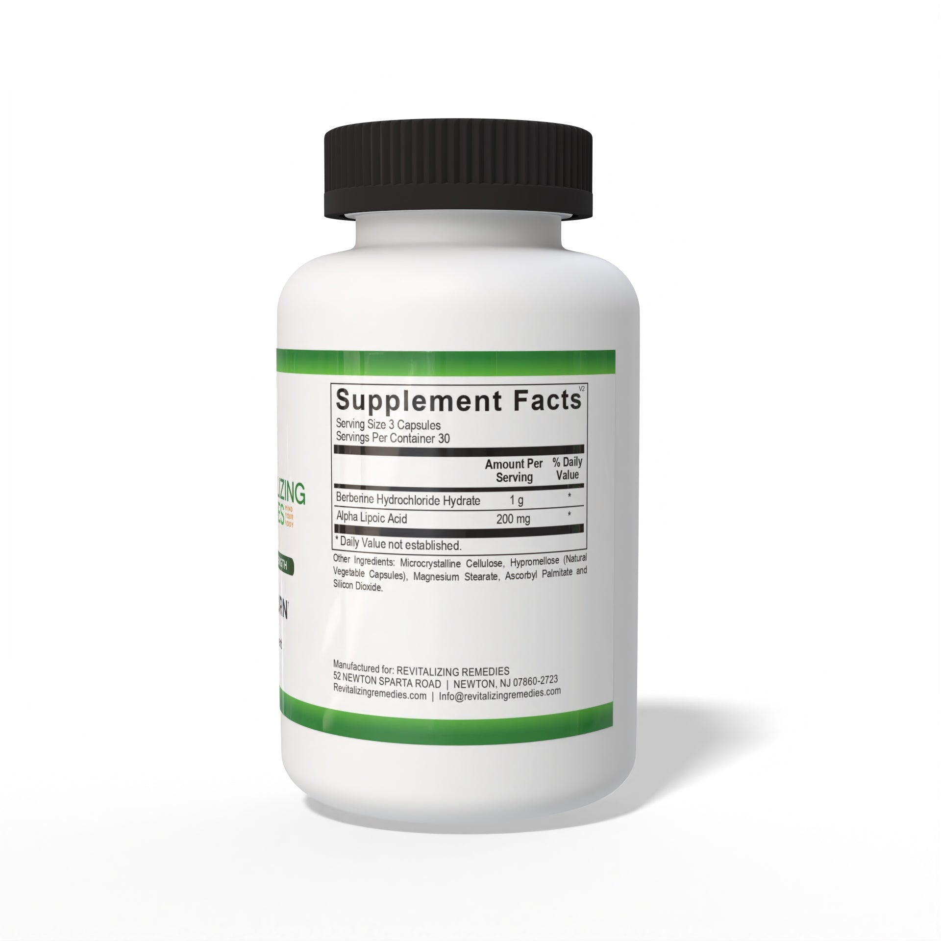 Metabo-Burn Supplement Facts