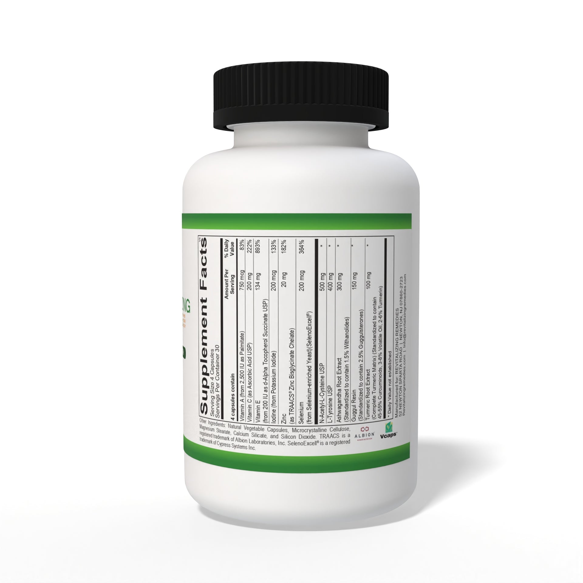 Thyroid + Supplement Facts